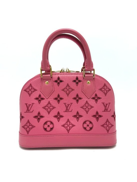 Louis Vuitton Handbags - Louis Vuitton Handbag Broderie Anglaise Alma BB Leather Pink